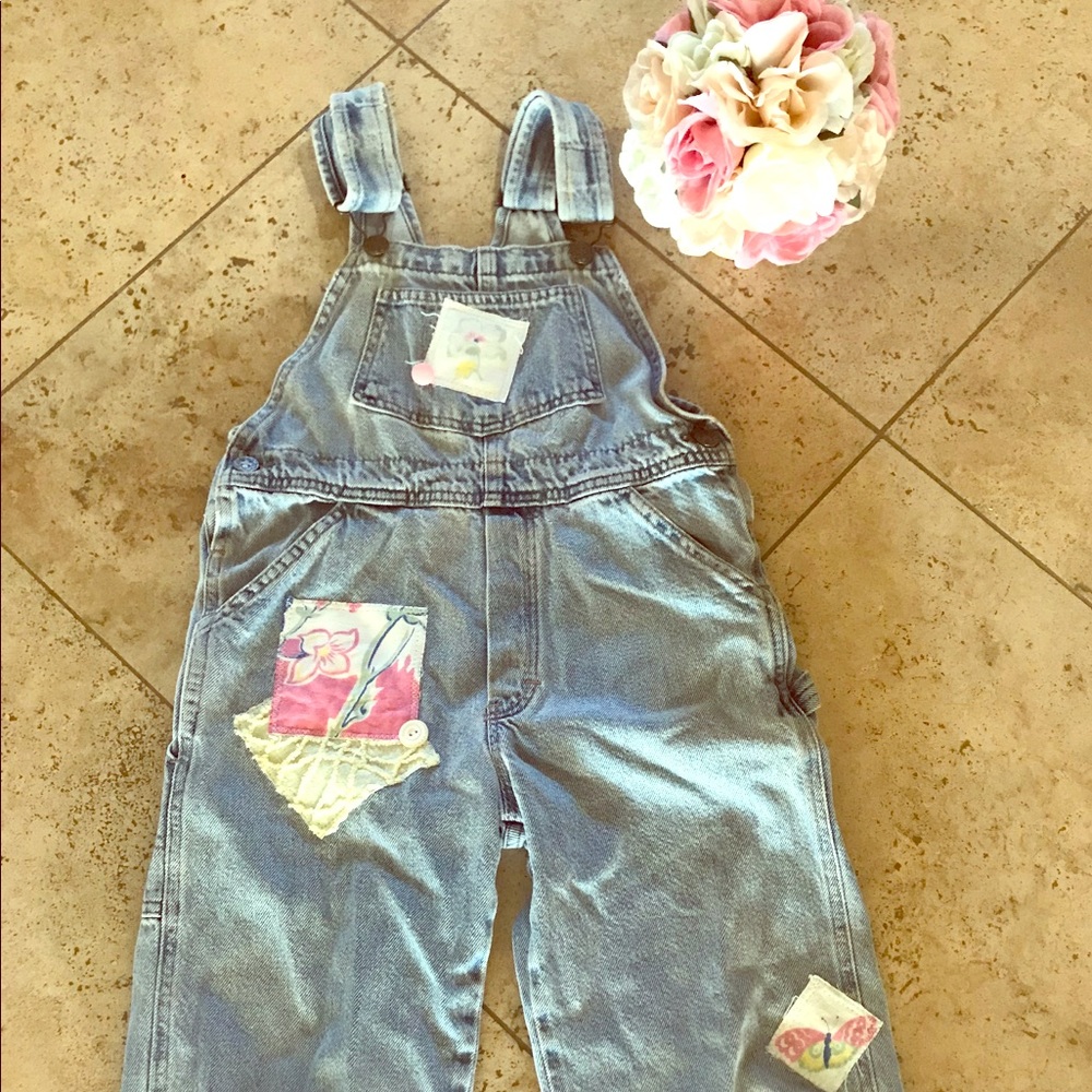 Sz 4-6 girls adorable overall great condition!